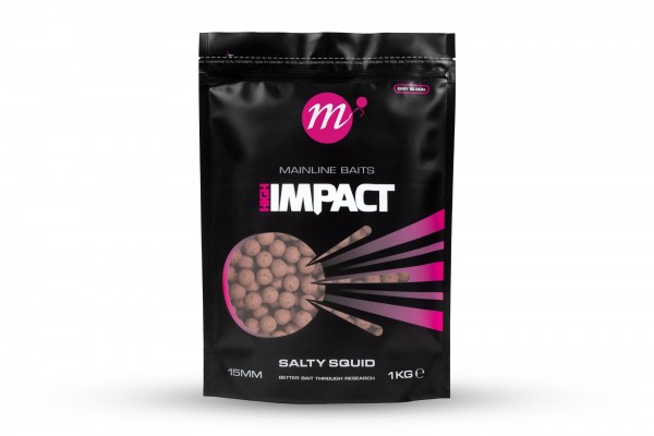 Mainline Baits High Impact Shelflife Boilies 1kg 15mm
