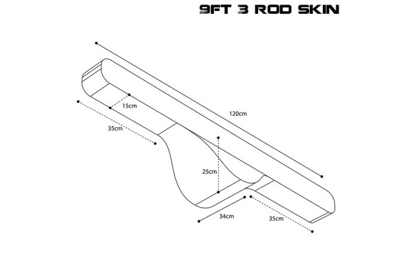Nash Scope Ops Soft Protect 3 Rod Skins
