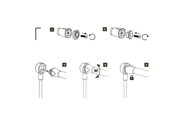 Nash Scope Butt Lock Peg