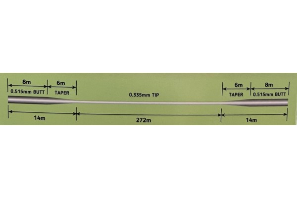 Katran Elevate Crypton Double Tapered Mono 0.33mm