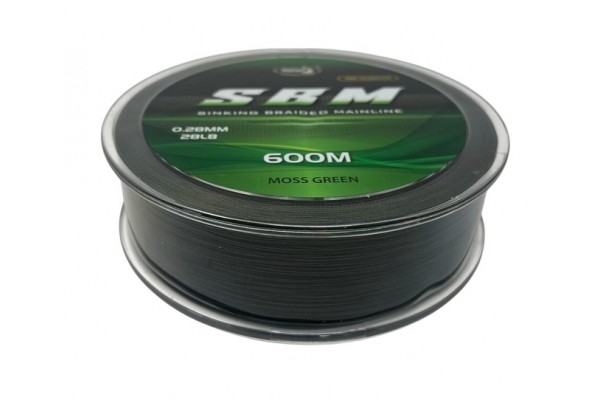 Katran Sinking Braided Mainline Moss Green 25lb 600m