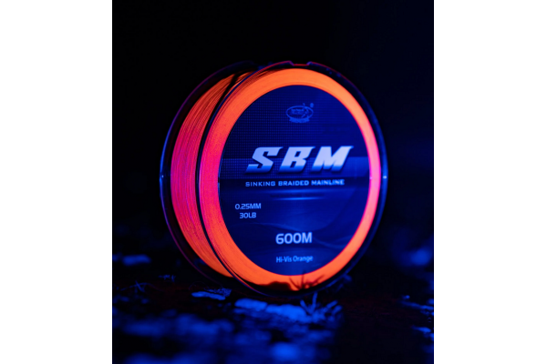 Katran Sinking Braided Mainline Orange 30lb 600m