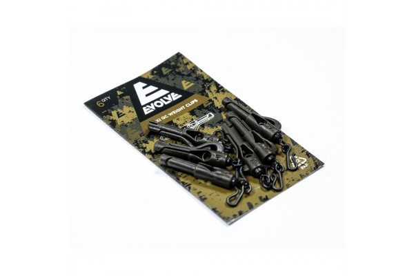 Evolve Tackle Flexi QC Weight Clips