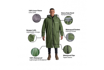 Catchdry 100% Waterproof Fishing Coat STEALTH CAMO