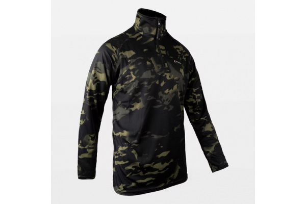 Speero SP Armour Top Black Camo