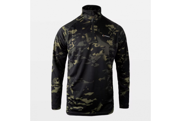 Speero SP Armour Top Black Camo