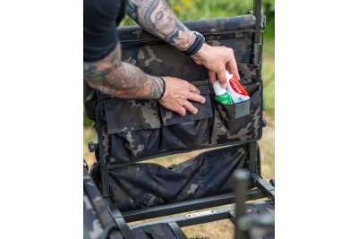 H Frame Multi Pocket Dark Kamo