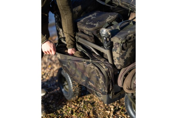 Carp Porter Side Bar Bags Large Dark Kamo