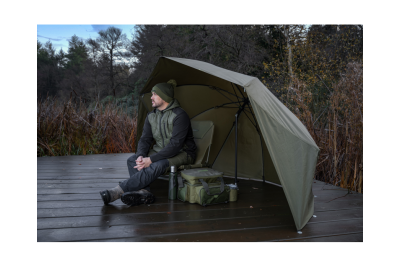 Korum Progress Graphite Brolly Shelter