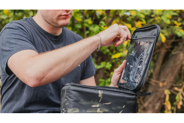 CarpLife Eclipse Camo XL Bits/Tech Pouch