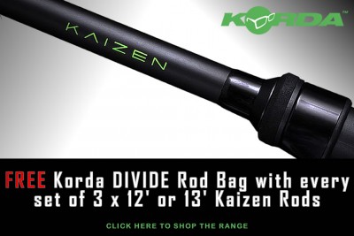 Korda Kaizen Green Carp Rods 13ft 4lb
