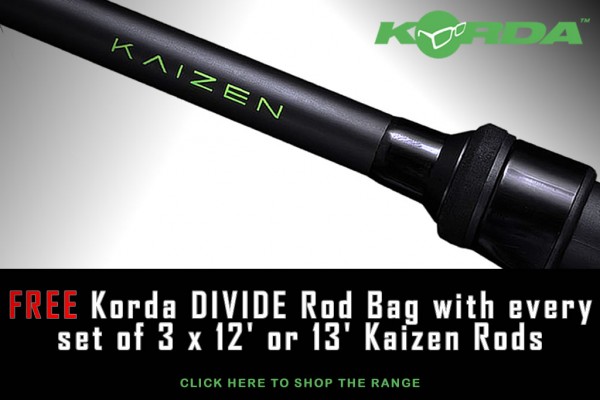 Korda Kaizen Green Carp Rods 13ft 4lb