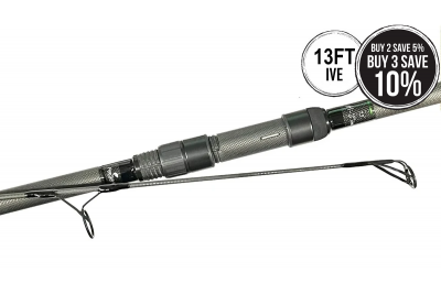 Free Spirit Hi S Black Carp Rod 13ft Ive Ti Forged 50mm Hutch Spec
