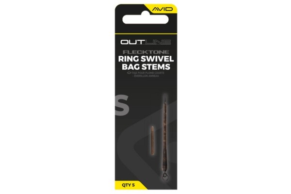 Avid Carp Outline Bag Stems - Ring Swivel