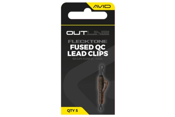 Avid Carp Outline Fused QC Lead Clips