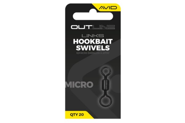 Avid Carp Outline Micro Hookbait Swivels