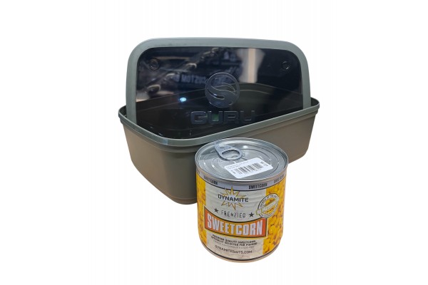 Guru Green Solid Lid Bait/Storage Boxes