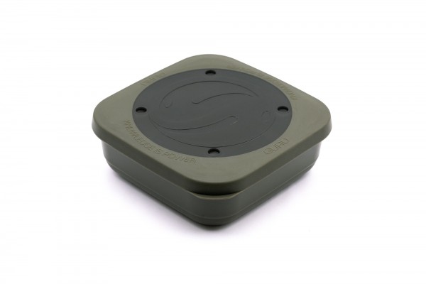 Guru Green Solid Lid Bait/Storage Boxes