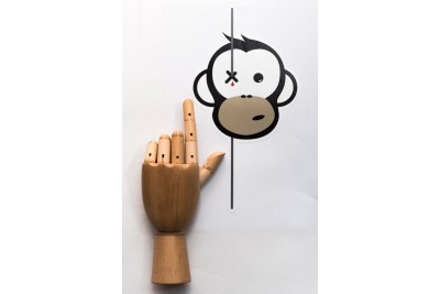 Monkey Climber Stickers