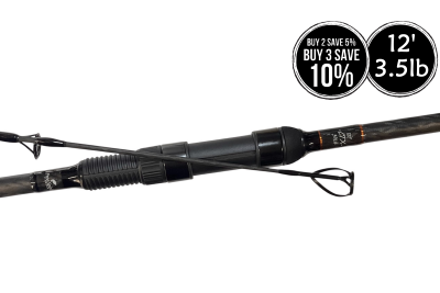 NEW Free Spirit CTX Black Carp Rods 12ft 3.5lb