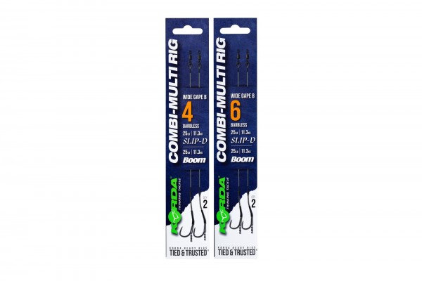 Korda Combi Multi Rig Barbless pk 2