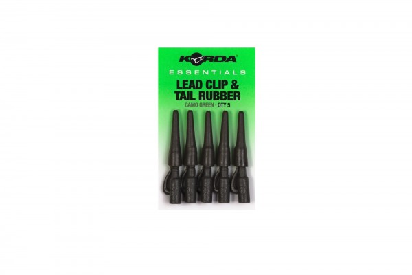 Korda Essentials Lead Clips and Tail Rubbers