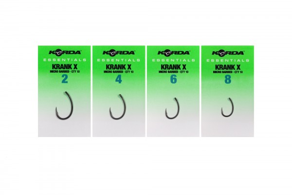 Korda Essentials Krank X Hooks