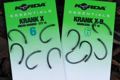 Korda Essentials Krank X Hooks