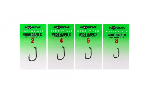 Korda Essentials Wide Gape X Hooks