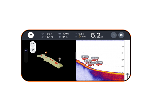 Deeper CHIRP Plus 4 Smart Sonar Fishfinder