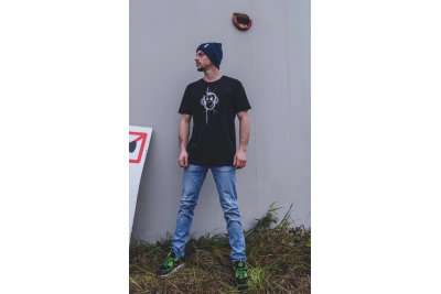 Monkey Climber Surface Black Tee
