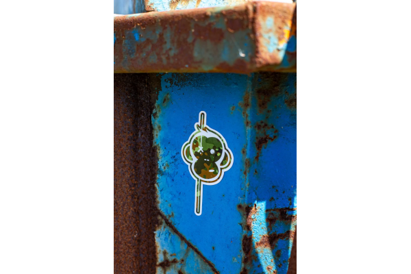 Monkey Climber Flecktarn Sticker