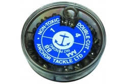 Anchor Tackle Blue Double Cut Shot 4 Div No4-AAA
