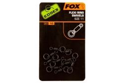 Fox Edges Flexi Ring Swivels Size 11