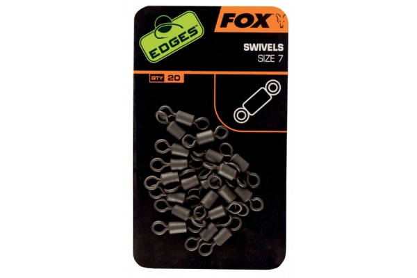 Fox Edges Swivels Size 7