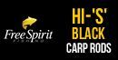 Free Spirit Hi S Black Carp Rods