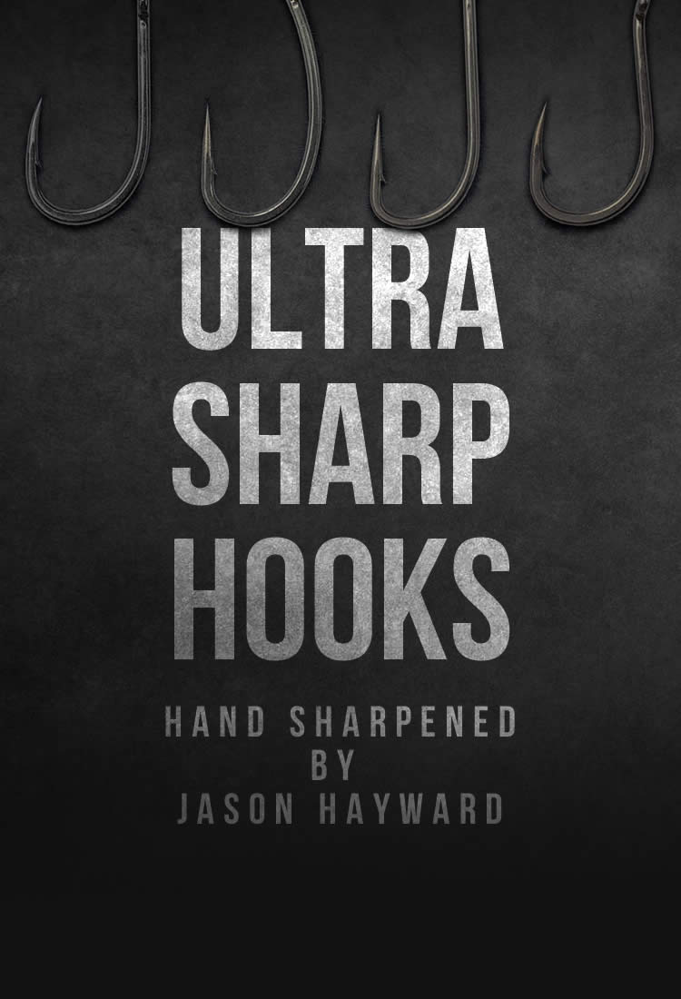 Jason Hayward Ultra Sharp Hand Sharpened Hooks