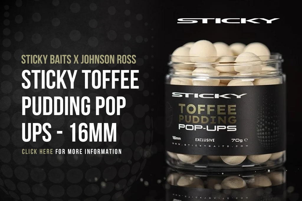 Sticky Baits x Johnson Ross Sticky Toffee Pudding Pop Ups