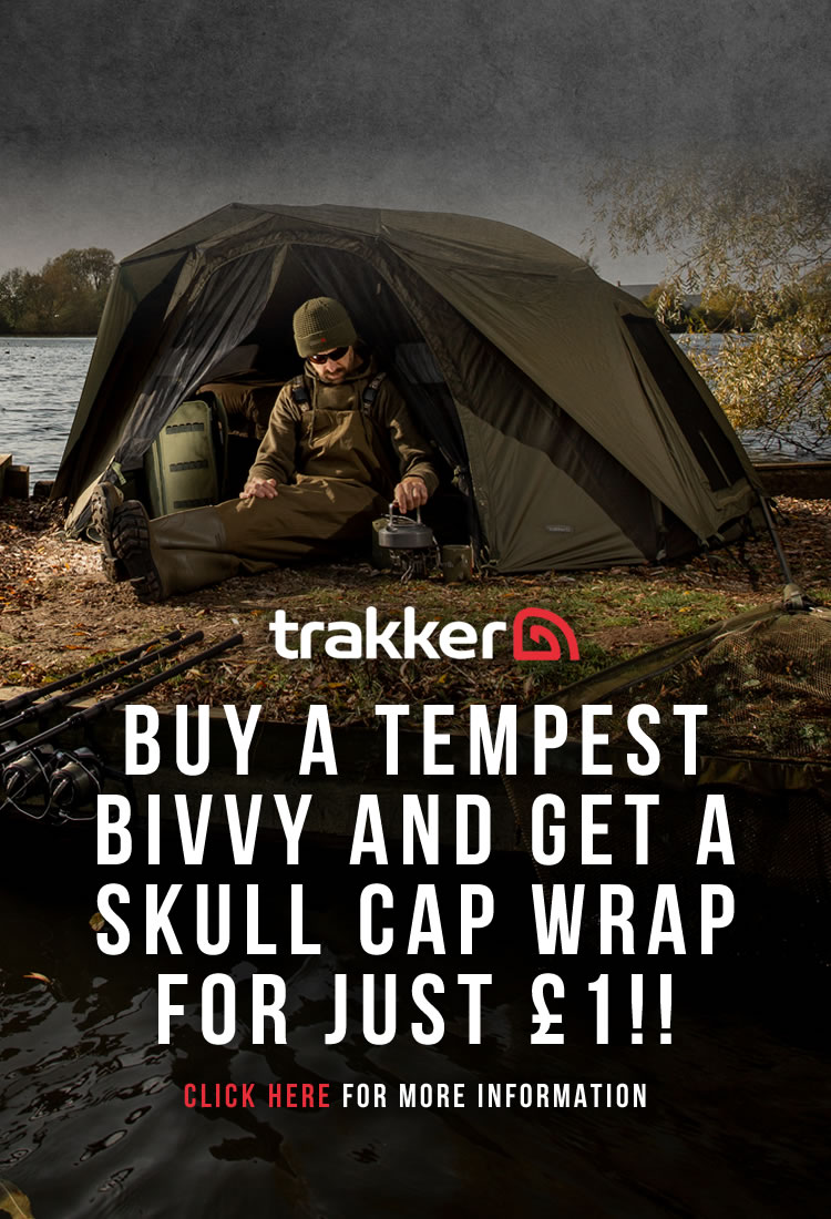 Tempest Skull Cap Wrap for £1 when you buy a Tempest Bivvy!!!