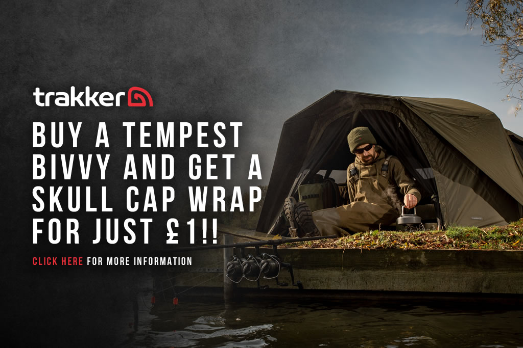 Tempest Skull Cap Wrap for £1 when you buy a Tempest Bivvy!!!